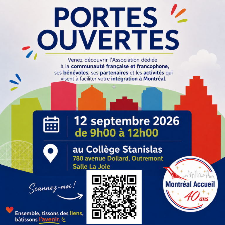 Portes Ouvertes Montreal Accueil 2026 QR site 768x768